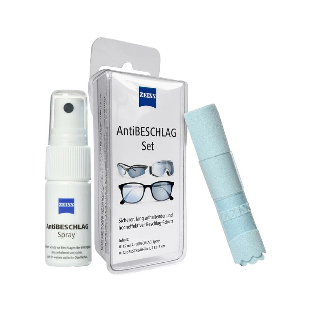 ZEISS AntiBESCHLAG Set, Spray 15 ml + Tuch 13x13cm